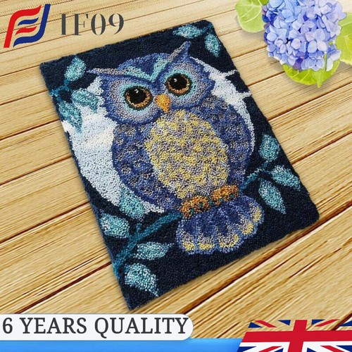 Owl latch hook rug - owl, kit