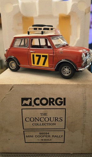 Corgi mini cooper 1275s rally - mini,
