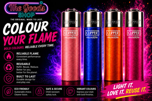 Clipper lighter metallic - clipper,