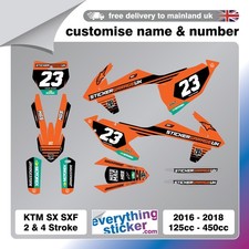 CUSTOM KTM MX Graphics Kit
