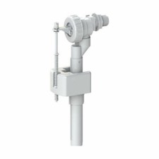 White Plastic 1/2" Toilet