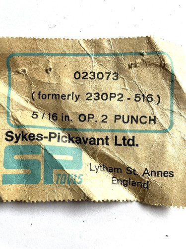 Sykes pickavant 230 - 230, double