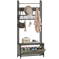 HOMCOM Industrial Hall Tree