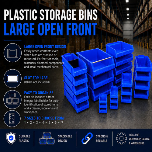 Blue red plastic stacking - red,
