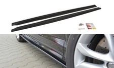 Side Skirts Diffusers Maxton Design Gloss Black ABS For Audi S3 8P Facelift