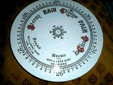 Barometer Aneroid Dial Face