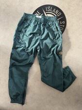Stone Island Men’s Green Nylon Metal Pants 30W