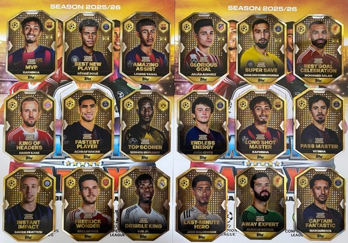 Topps match attax chrome - match,