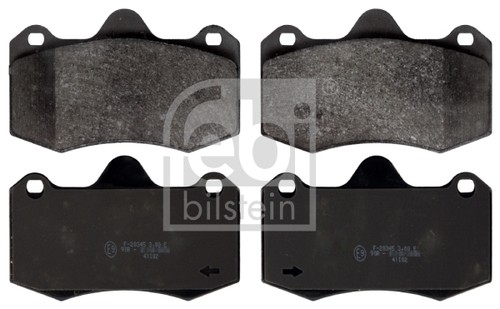116207 febi bilstein - brake, pad