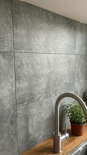 Job Lot 10/20 m² Matt Grey 300X600mm Ceramic Wall Kitchen Bathroom Tiles
