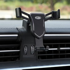 Black Car Air Vent Mount Cradle Phone Holder Stand for Audi A6 A7 2019 2020 2021
