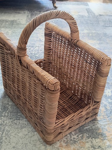 Open ended log wicker - log, basket