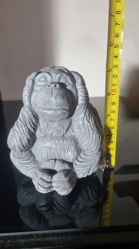 Hear evil monkey statue - hear,
