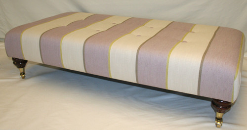 Custom footstool bed end - footstool,