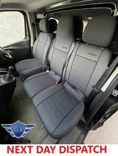 TAILORED SEAT COVERS For VAUXHALL VIVARO 2014 2015 2016 2017 2018 2019 FABRIC