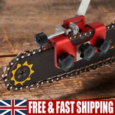 Electric Chainsaw Sharpener Jig Sharpening Crank Chain Saws Tool Easy & Portable