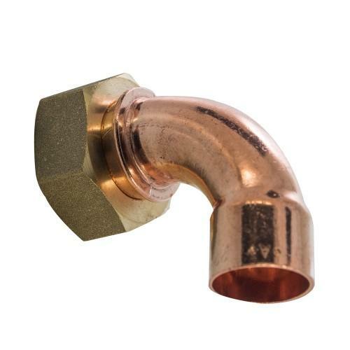 Copper end feed bent - end,