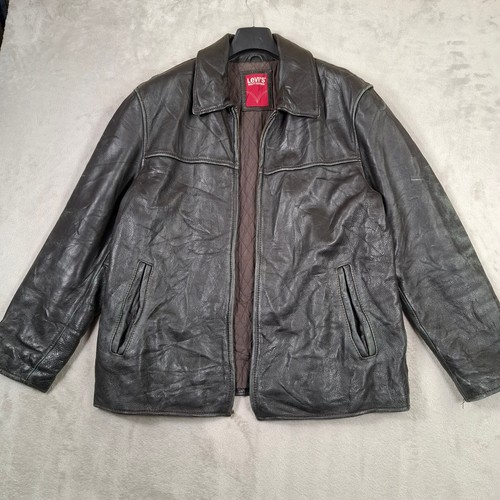 Levi leather jacket mens - leather,