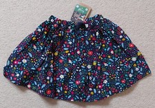 Frugi Girls Flower Cord Skirt 4-5 Years BNWT