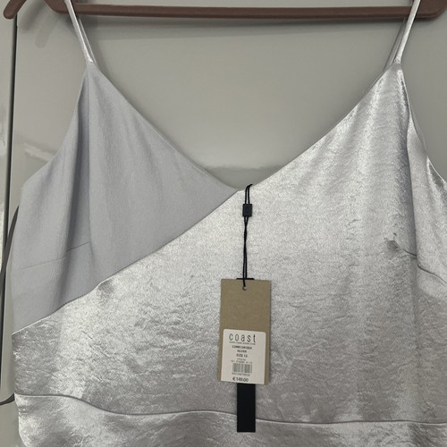 Coast silver occasion dress - coast,