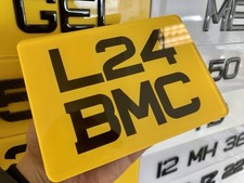 Metro Font Number Plate 1x