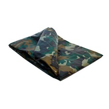 Camouflage Tarpaulin Waterproof Camping Ground Sheet Cover Woodland Tarp