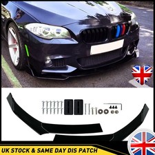 For VW Polo GTI Scirocco Gloss Front Bumper Lip Spoiler Splitter Adjustable Wing