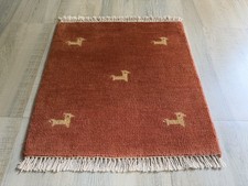 Vintage Gabbeh Hand Knotted