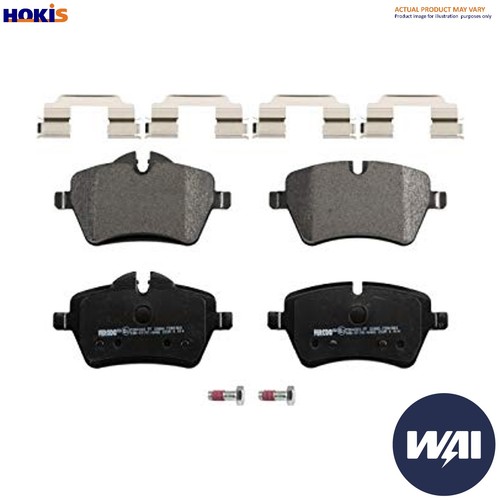Brake pad set - set, disc
