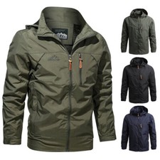 Mens Waterproof Windbreaker