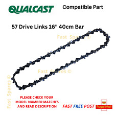 QUALCAST PC40 Chainsaw Chain 40cm 16" Bar 57 Links  FAST POST