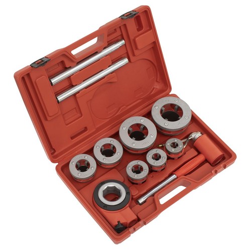 Sealey pipe threading set - pipe, 7pc