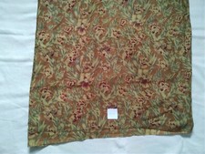 Crepe silk offcut from genuine vintage Indian sari, sold by the yard