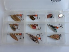 10x Mapso,Mepps,Martin Panther  original spinners size 2-3
