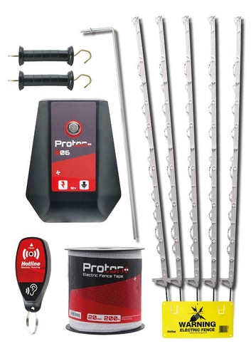 Horse electric fencing kit - horse,