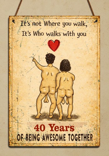 Funny 40th wedding - wedding, anniversary