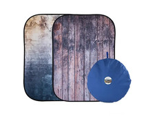 Lastolite LL LB5715 Textile Background Urban (1.5mx2.1m) Wall/Wooden Fence Foldable