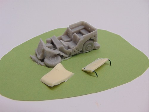 Wargame 56 scale resin - mm, 1:56