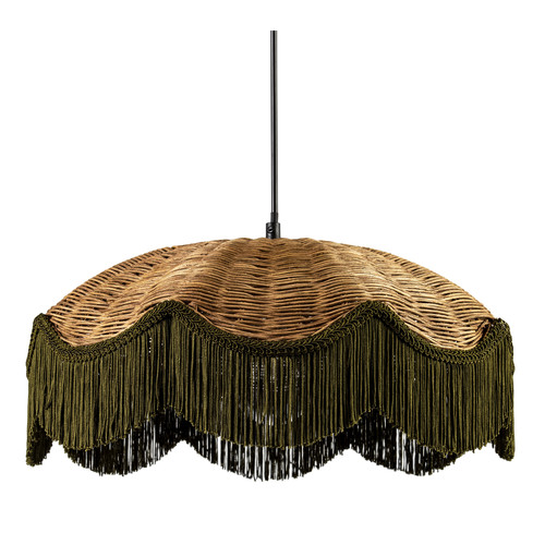 Woven rattan pendant ceiling - rattan,
