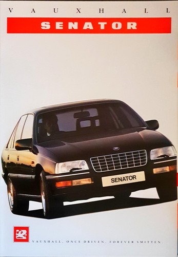 Vauxhall senator brochure 1989 - vauxhall,