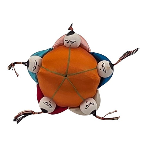 Silk pincushion with five - silk,