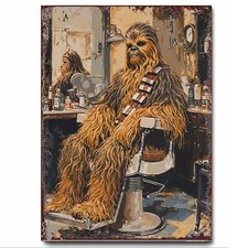 Barber Shop Funny Chewbacca