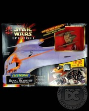 DEFLECTOR DC® Star Wars Episode I Electronic Naboo Royal Starship DISPLAY CASE