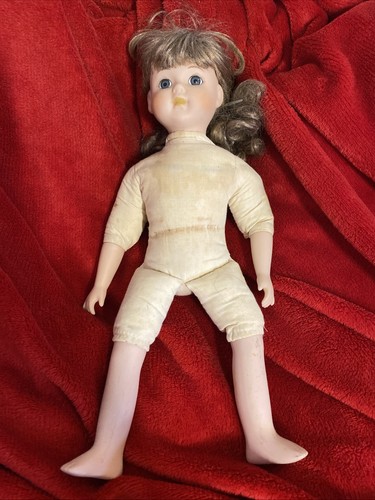 Vintage alberon porcelain doll - vintage,