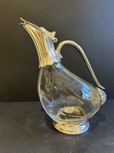 Vintage glass claret - jug, wine