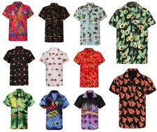 HAWAIIAN SHIRT MENS PALM TREE