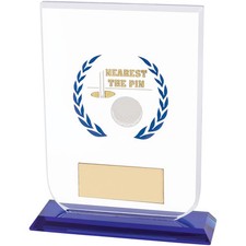 Golf Trophies Gladiator Nearest The Pin Premium Glass Award FREE Engraving