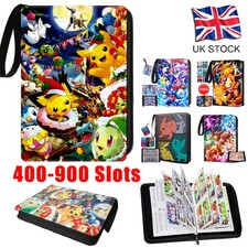 For Pokemon Trading Cards Album Folder 400/900 Pockets Card Binder Holder Gifts