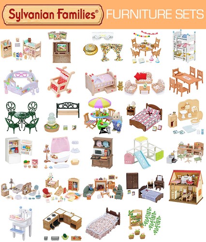 Sylvanian families furniture - sylvanian,