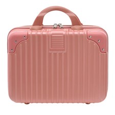 14" Portable Hard Shell Make Up Vanity Case Travel Toiletry Cosmetic Organizer